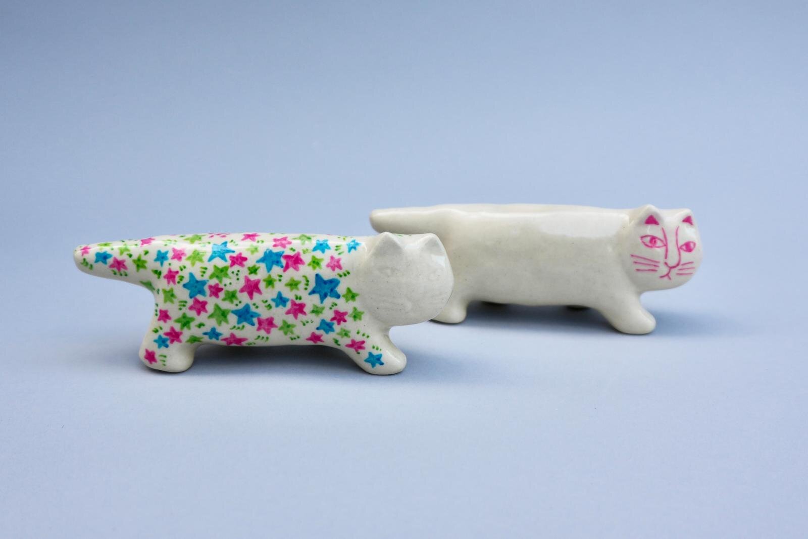 にっぽんのリサ猫 模様つけ 参考写真