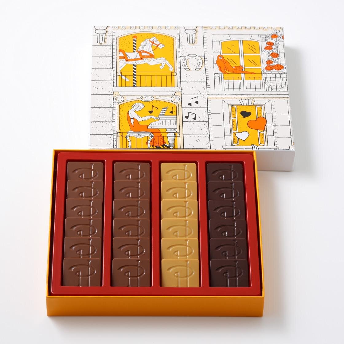 アソリュティマン ド キャレ ショコラ 3,132円