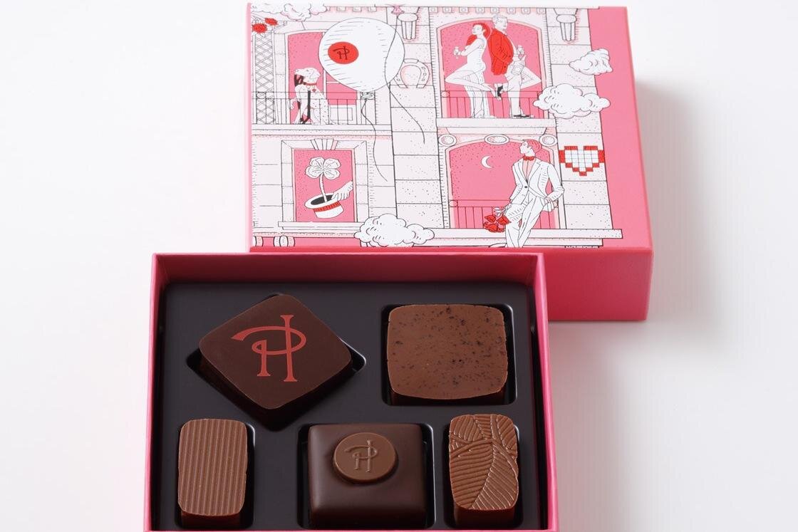 ピエール・エルメ・パリ26年バレンタイン、とろける抹茶ショコラなどチョコレートアソート