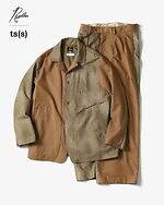 ニードルズ×ts(s)のジャケット＆パンツ、モールスキンをアシンメトリーに切り替え｜写真14