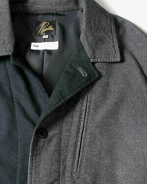 ニードルズ×ts(s)のジャケット＆パンツ、モールスキンをアシンメトリーに切り替え｜写真5