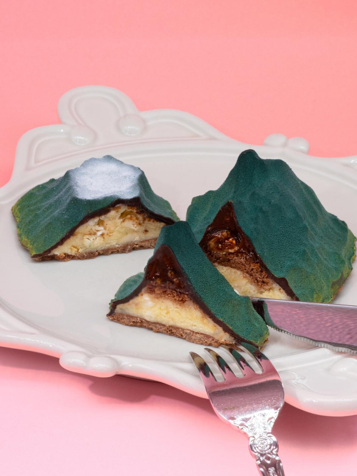 山々菓子 香春岳(晩夏) イートイン 3,870円／テイクアウト 3,800円