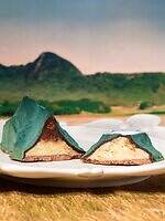 小楽園の“食べるジオラマ”山菓子、福岡・香春岳を表現した”手のひらサイズ”のチョコレート｜写真5