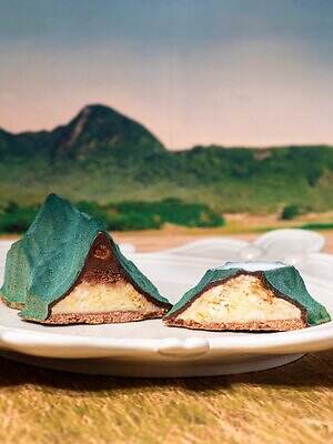 小楽園の“食べるジオラマ”山菓子、福岡・香春岳を表現した”手のひらサイズ”のチョコレート｜写真5