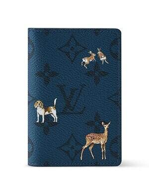 ルイ・ヴィトン“森の動物”モノグラムレザーグッズ、ハリネズミ＆犬プリントの二つ折り財布など｜写真1