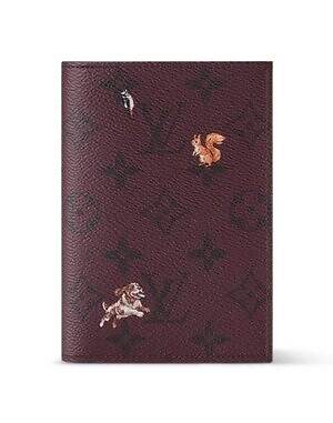 ルイ・ヴィトン“森の動物”モノグラムレザーグッズ、ハリネズミ＆犬プリントの二つ折り財布など｜写真4