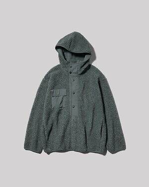 GU×エンジニアド ガーメンツ初コラボ、背面に大きなポケットを配した中綿コートやボアブルゾン｜写真4