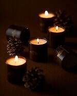 リンク オリジナル メーカーズ25年クリスマスコフレ、“ウッドが香る”3種のキャンドルセット｜写真6