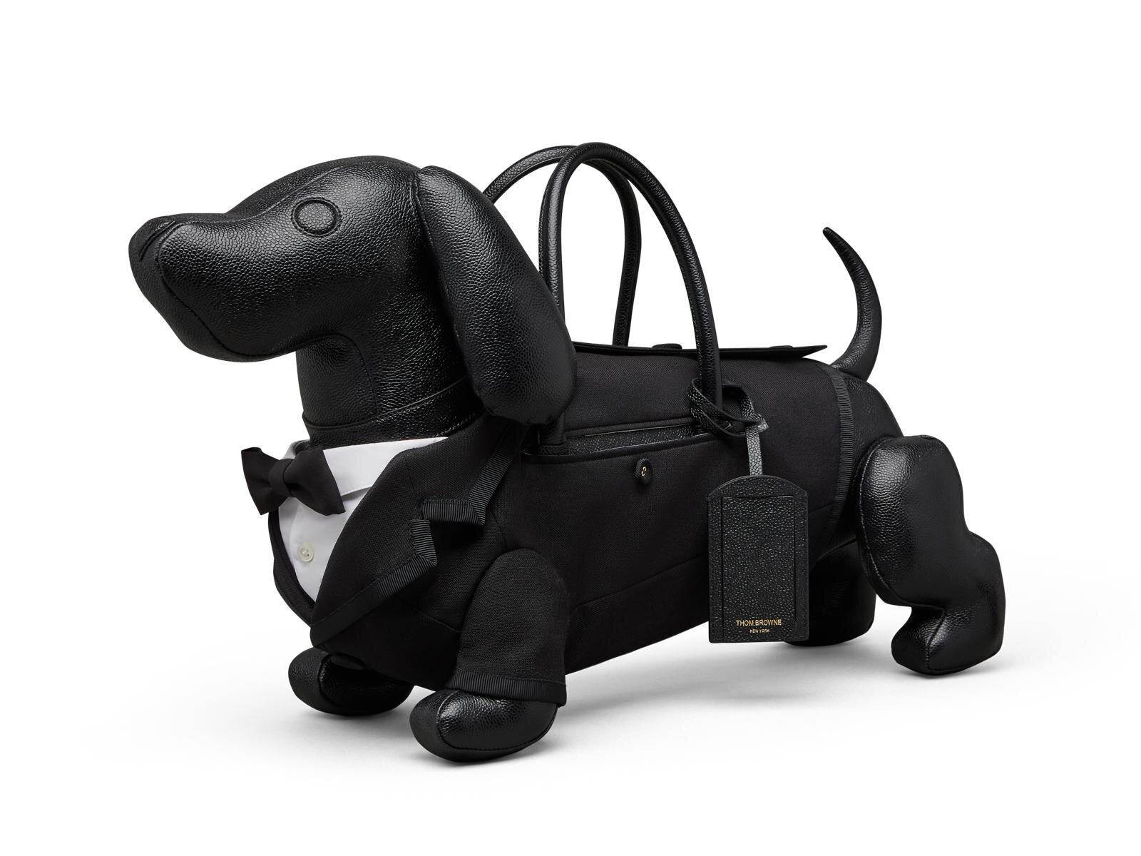 トム ブラウン“ダックス犬”バッグ、タキシード姿＆煌めくシルバーのクリスマス仕様｜写真2
