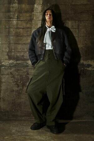 ワイルドサイド ヨウジヤマモト×M A S U、“リンゴと骨”フーディー＆牡丹のケーキバッグ｜写真11