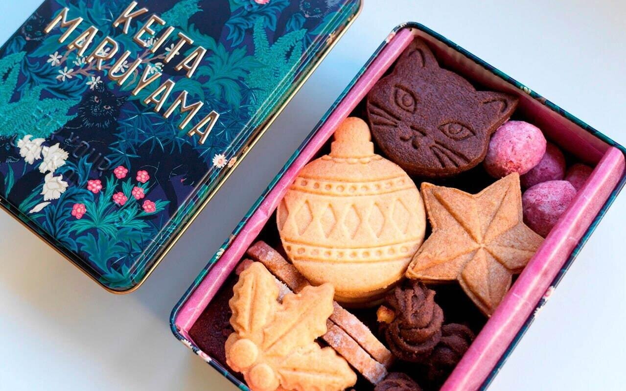 ケイタ マルヤマ25年クリスマスクッキー缶、“黒猫”やオーナメント型クッキーを詰め合わせ｜写真5