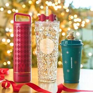 スターバックス25年クリスマス第2弾、“リボン付き”宝石カットのタンブラー＆もこもこドリンクバッグ｜写真12