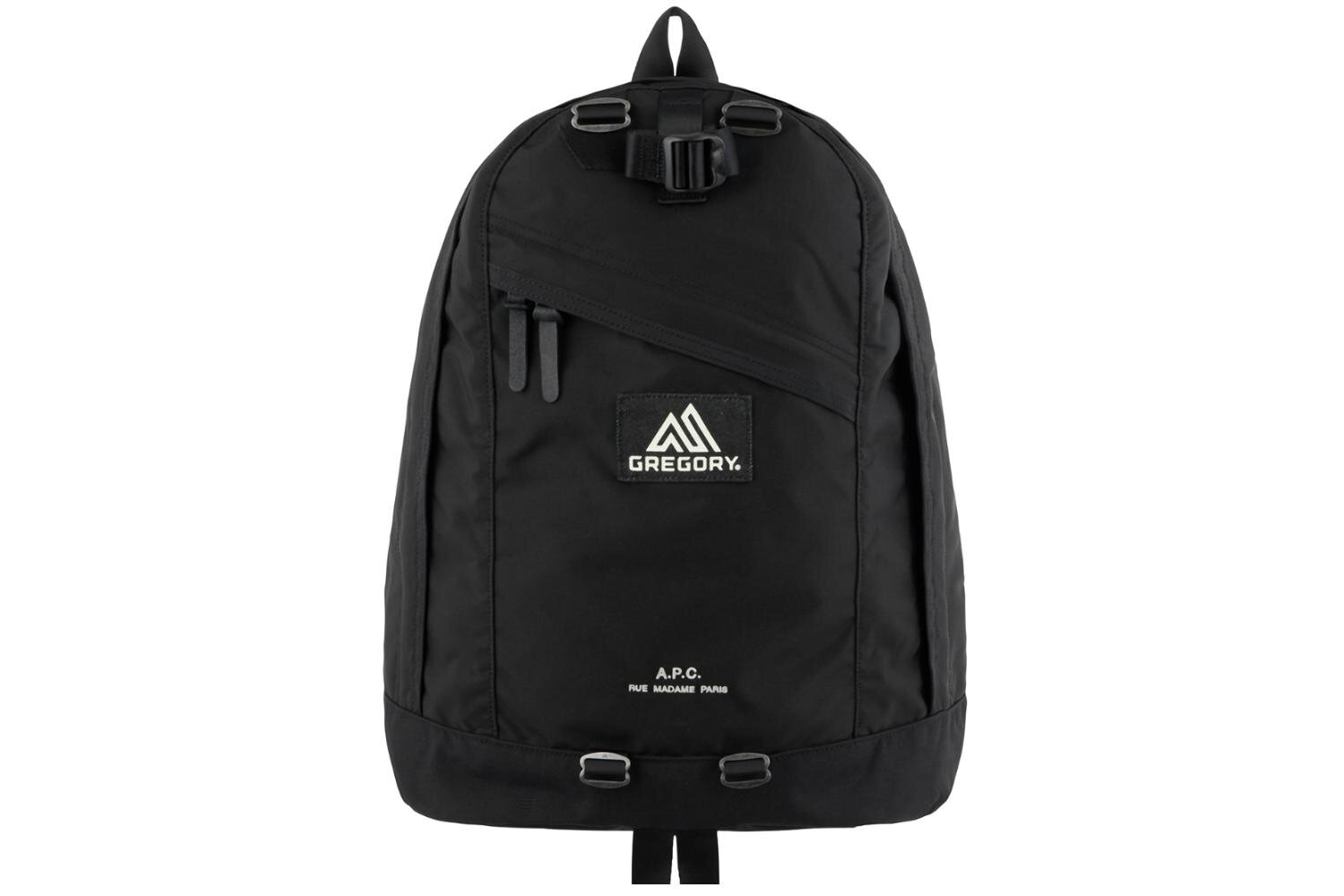 A.P.C.とグレゴリーのバッグ、デニムリベット付きシンプルバックパック＆ショルダー