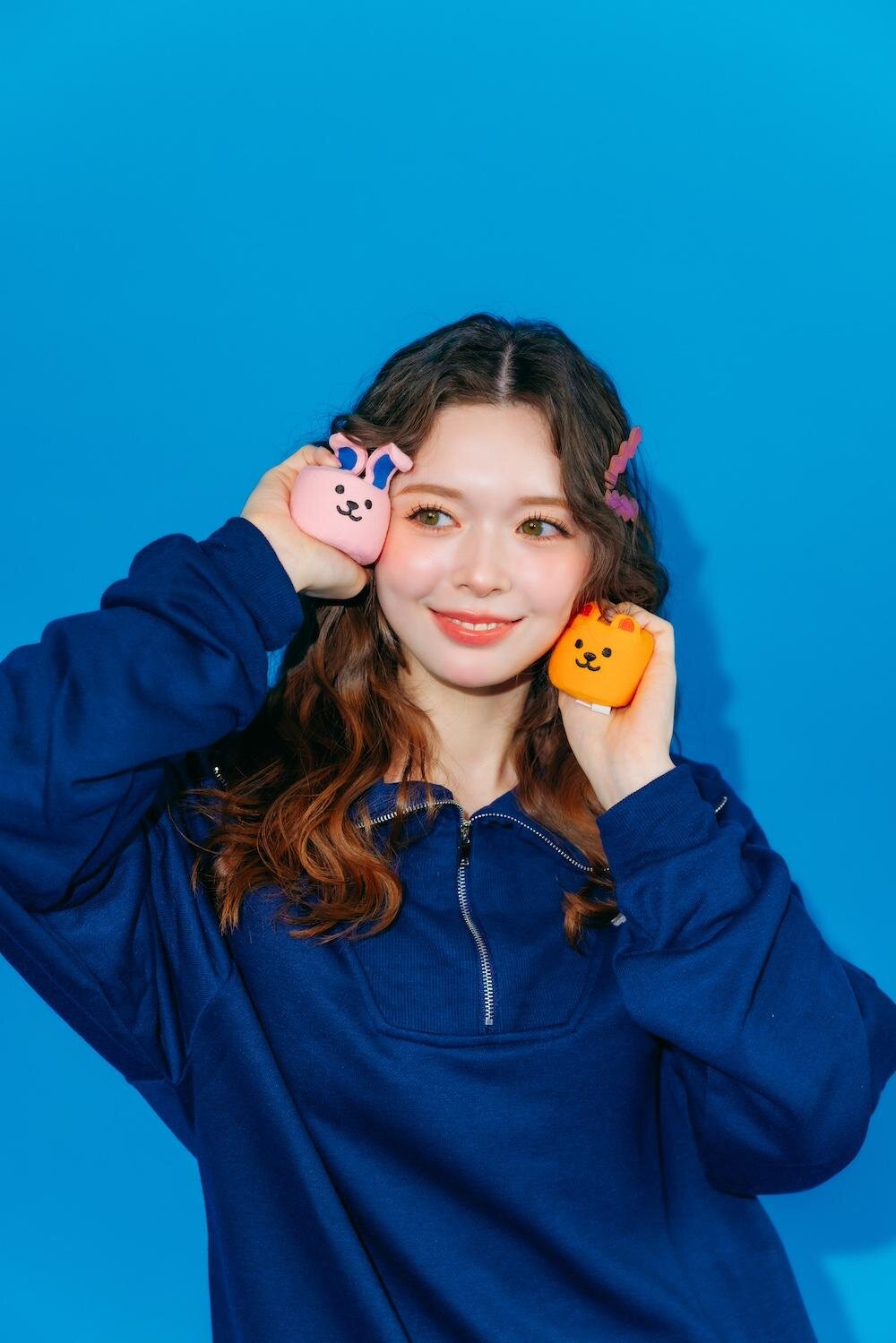 スクイージボー(リトル プレイ バニー / ウィグル ベア) 各1,650円