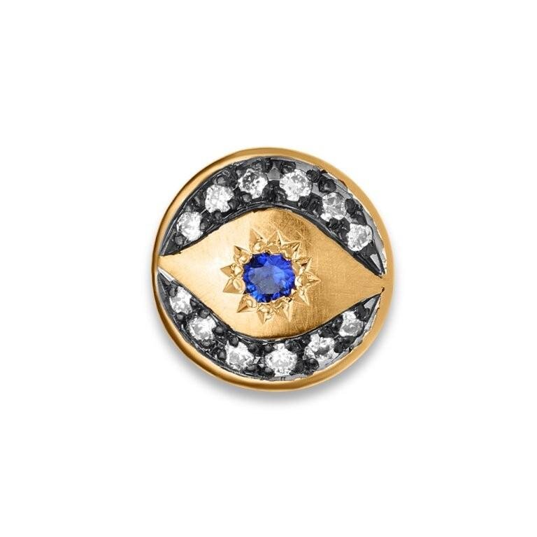 ヒロタカからトルコのお守り着想“目”ジュエリー、サファイヤ煌めくチャーム＆エメラルドのピアス｜写真6