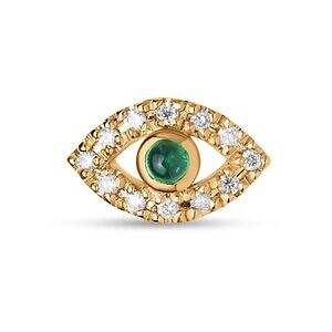 ヒロタカからトルコのお守り着想“目”ジュエリー、サファイヤ煌めくチャーム＆エメラルドのピアス｜写真8