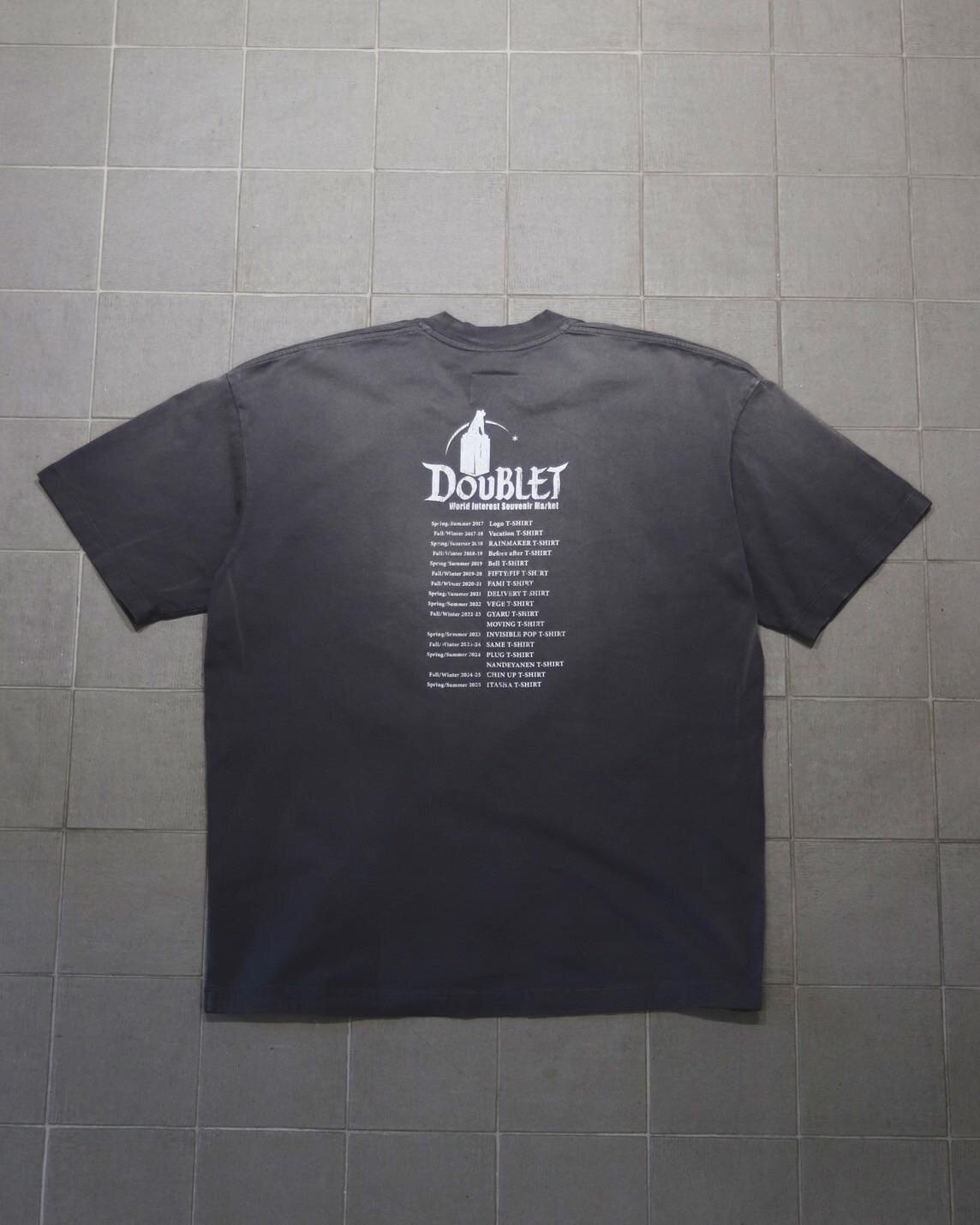 ダブレット×ウィズム “プリント ユア オウン ワークショップ TEE” 23,100円