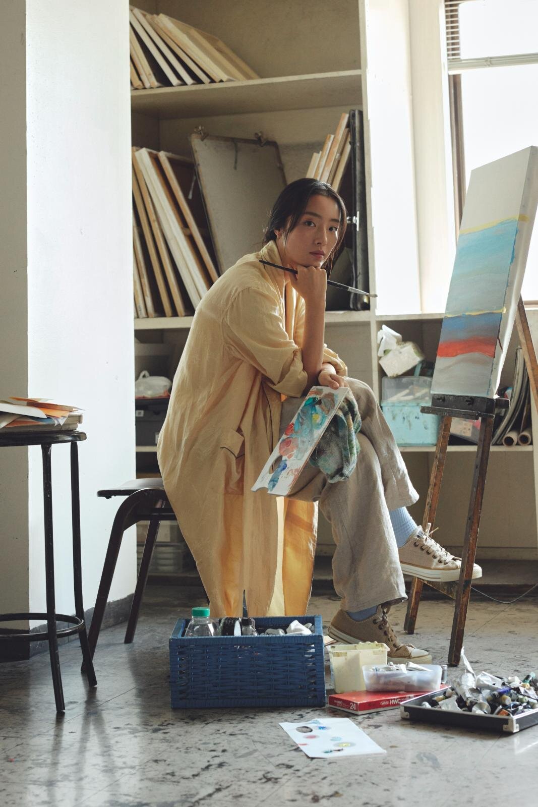 オサジ2026年春コスメ、ラフ塗りOKな美発色リップスティック＆ライラック色ハイライター｜写真10