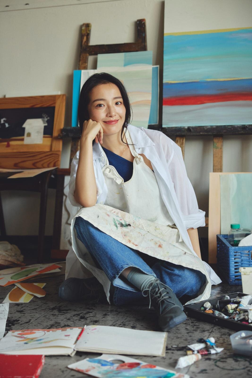 オサジ2026年春コスメ、ラフ塗りOKな美発色リップスティック＆ライラック色ハイライター｜写真12