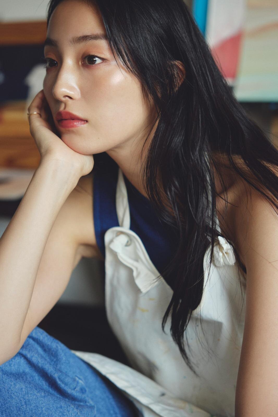 オサジ2026年春コスメ、ラフ塗りOKな美発色リップスティック＆ライラック色ハイライター｜写真11