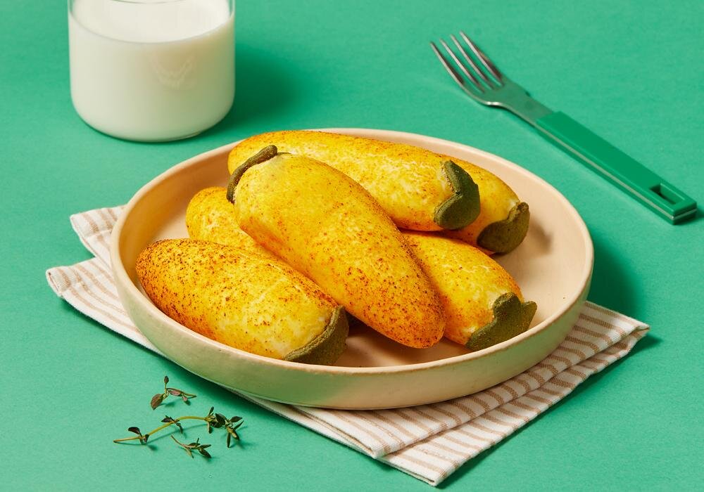 “野菜そっくり”韓国発もち米パン「ジョンナンミミョンガ」期間限定で渋谷に、新感覚のもちもち食感｜写真8