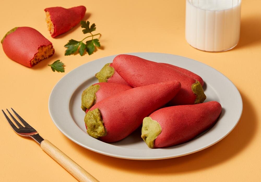 “野菜そっくり”韓国発もち米パン「ジョンナンミミョンガ」期間限定で渋谷に、新感覚のもちもち食感｜写真11