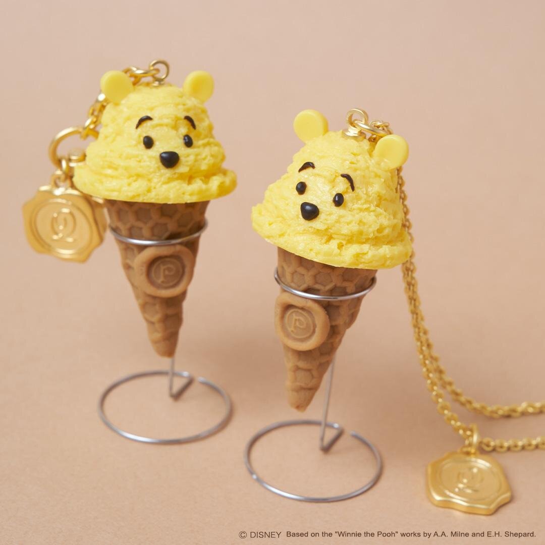 プー/ハニーレモン アイスクリーム バッグチャーム 11,550円 プー/ハニーレモン アイスクリーム ネックレス 13,200円