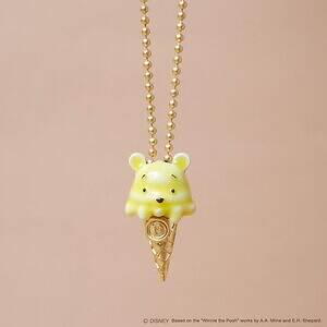 Q-pot.のディズニー「くまのプーさん」ジュエリー、“アイス型”ネックレス&ピグレット揺れるピアス|写真9