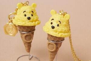 Q-pot.のディズニー「くまのプーさん」ジュエリー、“アイス型”ネックレス＆ピグレット揺れるピアス | キューポット