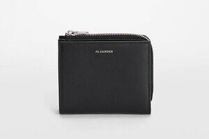 ジル サンダーのクリスマス、メンズミニ財布や経年変化を楽しむ二つ折りレザーウォレット