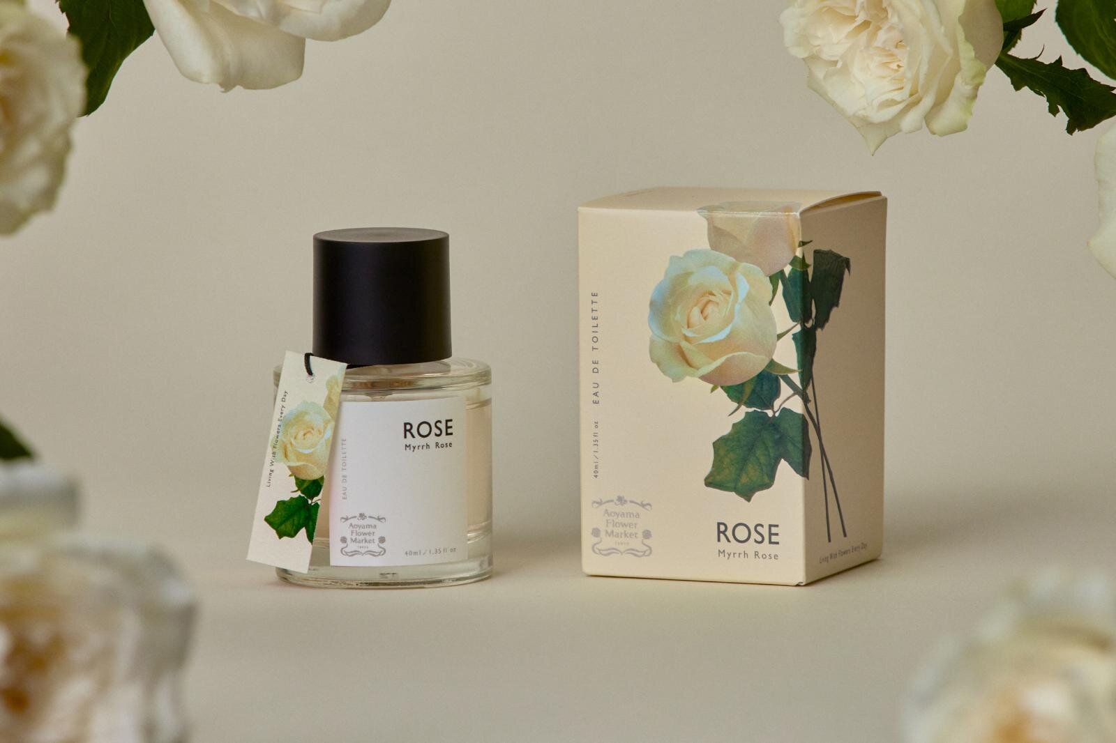 “花屋が作ったフレグランス”神秘的なバラ「ミルラローズ」の香り、青山フラワーマーケット新作