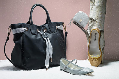 レペット、バレエ「くるみ割り人形」をイメージしたクリスマス限定シューズ＆バッグなど