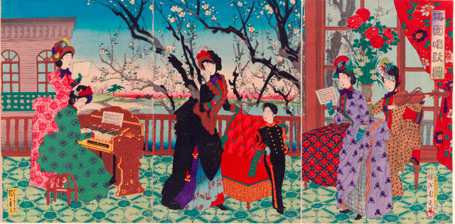 「ダブル・インパクト 明治ニッポンの美」展が東京・名古屋で開催、黒船来航・文明開化を錦絵で紐解く | 写真