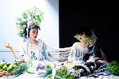 イエーライトのデザイナーらによる「花」の限定ショップが原宿に - 花束やスワッグを発売