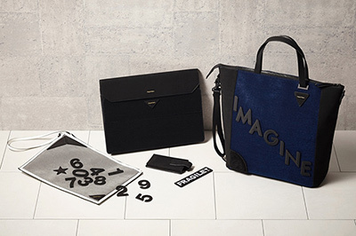 ニューニューが大阪＆東京で限定ショップ、ワッペンを貼ってはがせるカスタマイズバッグ