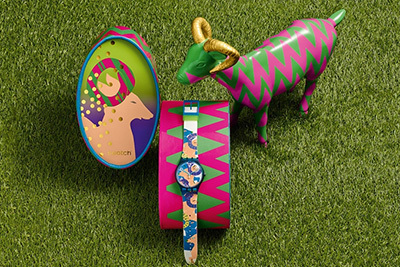 スウォッチから季節限定「干支シリーズ」に山羊モチーフの新作登場