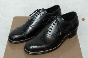 希少✨foot the coacher レザー シューズ メンズ パイソン
