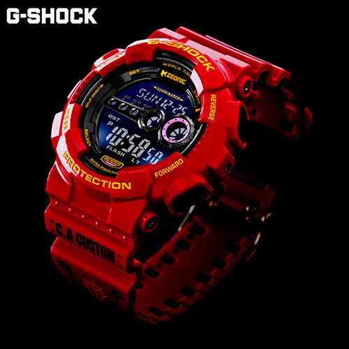 赤い彗星「シャア専用 G-SHOCK」数量限定で発売 | 写真