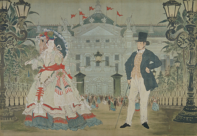 東京・丸の内で、英国人も愛した幕末明治のスター絵師・暁斎と弟子コンドルの展覧会 | 写真