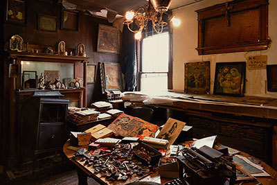 「ヘンリー・ダーガーの部屋」