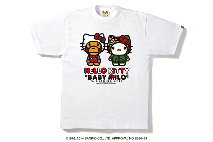 BAPE KIDS ハローキティ コラボ ９０cm Tシャツ