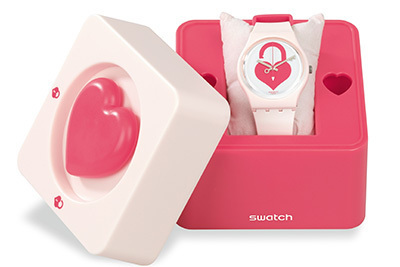 スウォッチが恋のキューピッドに？バレンタインモデル「アン・ロック・マイハート」発売