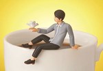 内田篤人がコップのフチ子に！“フチ田篤人” - ファッションプレス