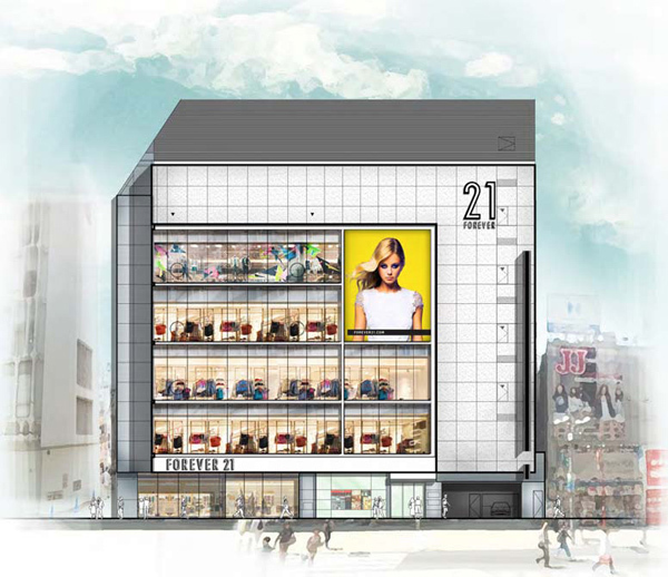 フォーエバー21渋谷店