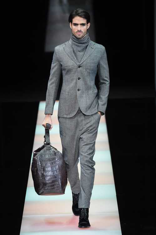 ジョルジオ アルマーニ(Giorgio Armani) 2015-16年秋冬メンズコレクション  - 写真18