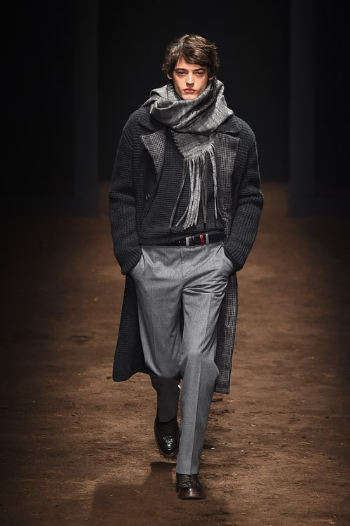 フェラガモ(Ferragamo) 2015-16年秋冬メンズコレクション シルエット - 写真7