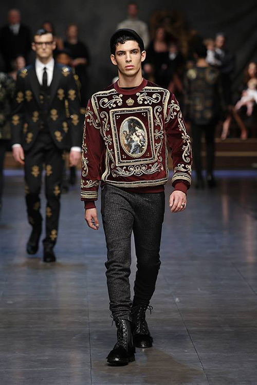 ドルチェ＆ガッバーナ(DOLCE&GABBANA) 2015-16年秋冬メンズコレクション  - 写真25