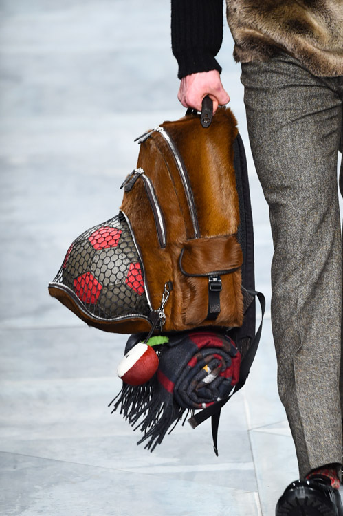 フェンディ(FENDI) 2015-16年秋冬メンズコレクション ディテール - 写真8