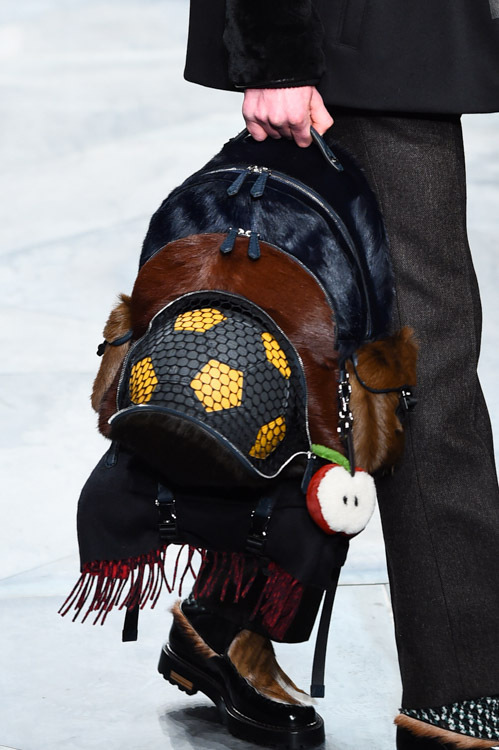 フェンディ(FENDI) 2015-16年秋冬メンズコレクション ディテール - 写真16