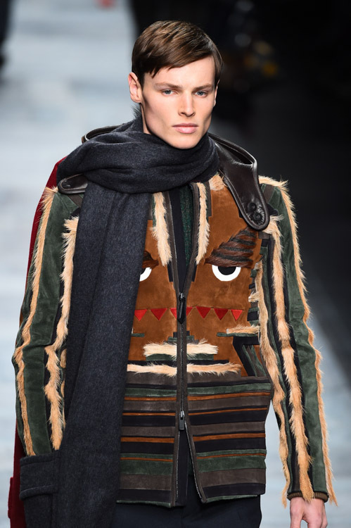 フェンディ(FENDI) 2015-16年秋冬メンズコレクション ディテール - 写真17